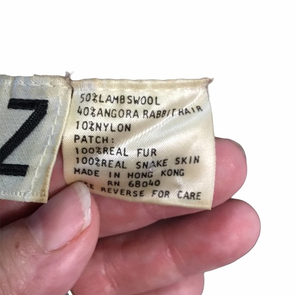 Vintage Erez Wool angora fur sweater - Picture 6 of 10